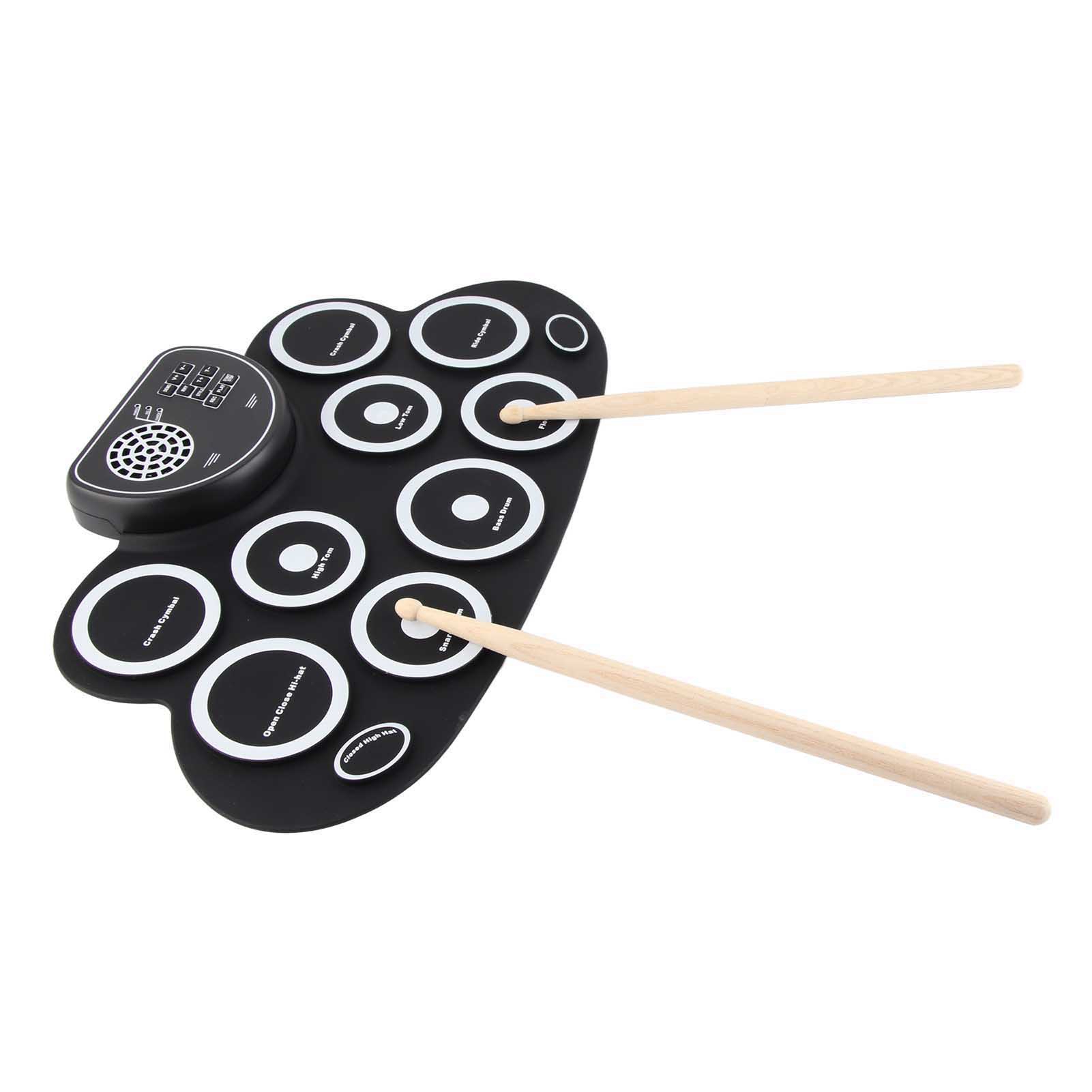 Electronic Drum Set USB Rechar - đánh giá và giá Electronic Drum Set Roll Up