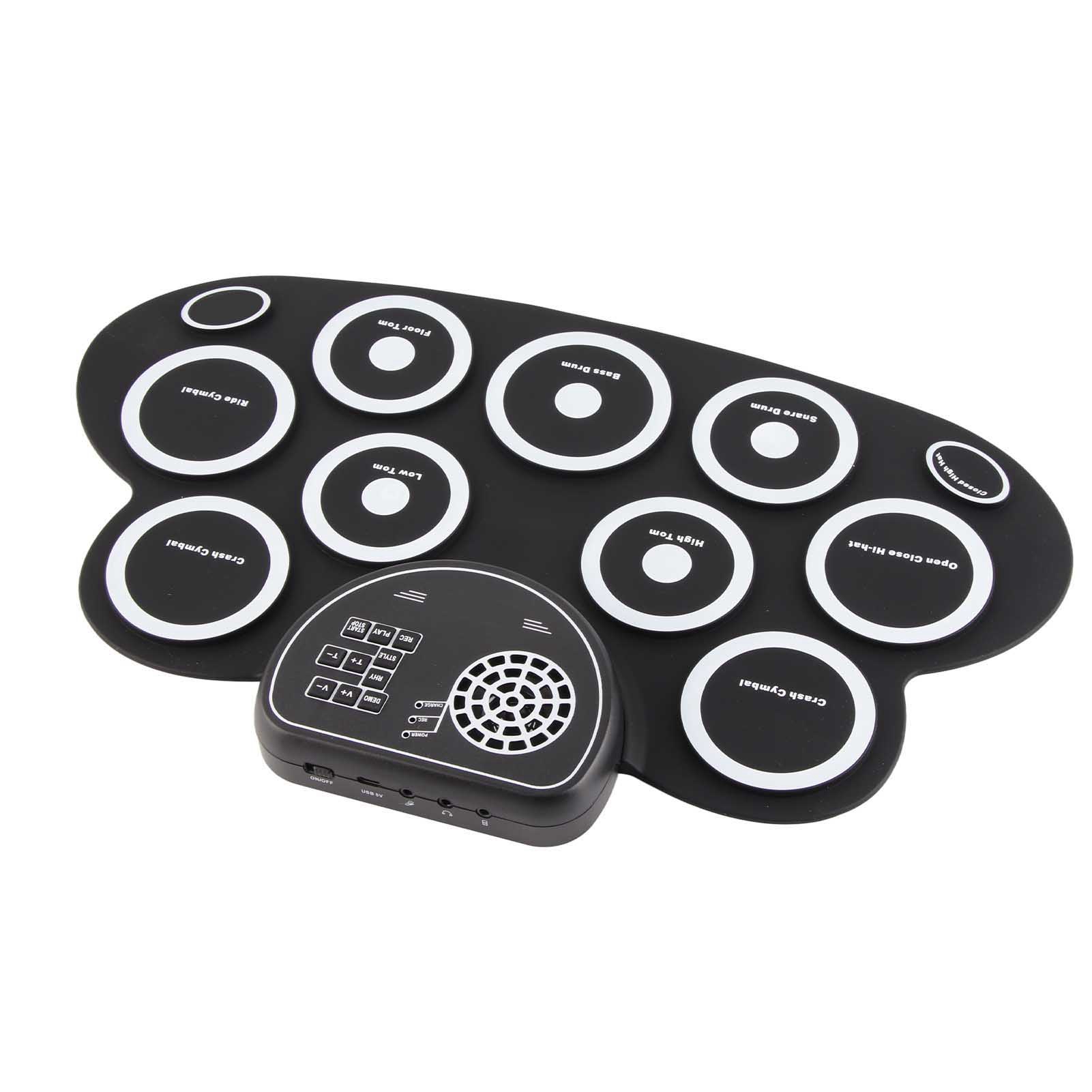 Electronic Drum Set USB Rechar - đánh giá và giá Electronic Drum Set Roll Up