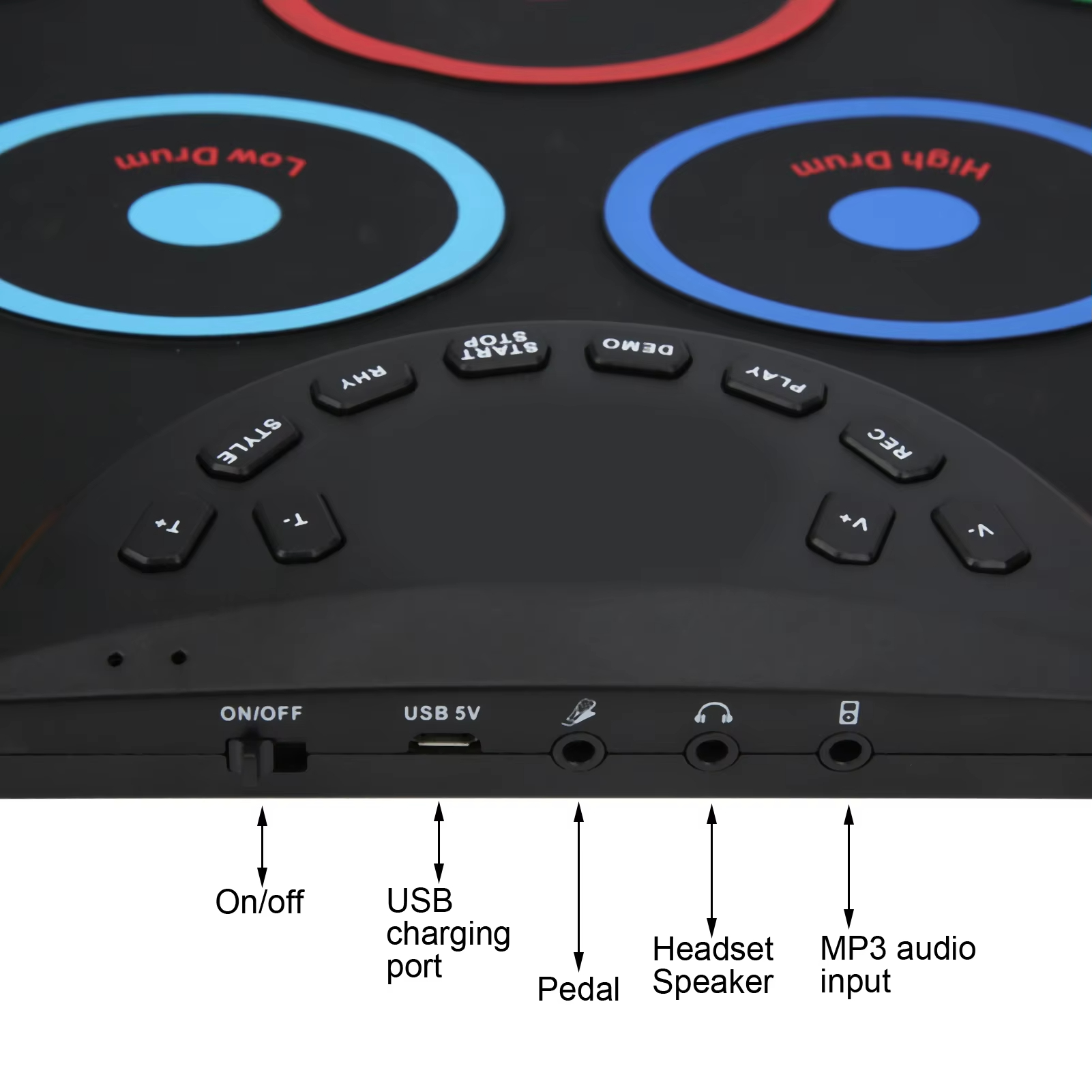 Miwayer 9-Pad Roll-Up Electron - đánh giá và giá Electronic Drum Kit For Kids