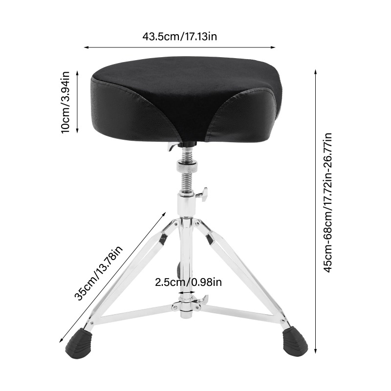 Adjustable Drum Throne Padded  - đánh giá và giá Drum Throne Adjustable