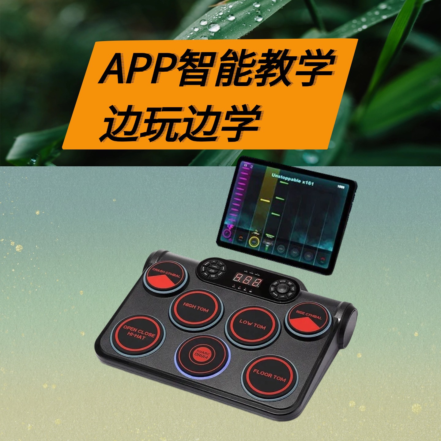 Portable Electronic Drum Set,  - đánh giá và giá Electronic Drum Kit For Kids