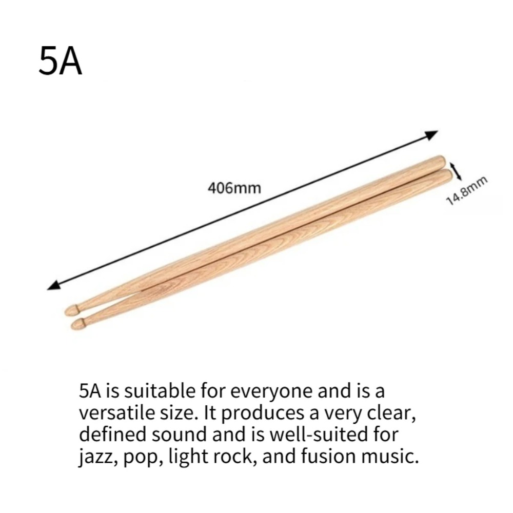 1 Pairs Maple Drum Stick 5A Wa - đánh giá và giá Drumsticks 5A Maple