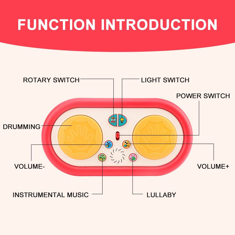 Children's Multifunctional Mus - đánh giá và giá Electronic Drum Kit For Kids