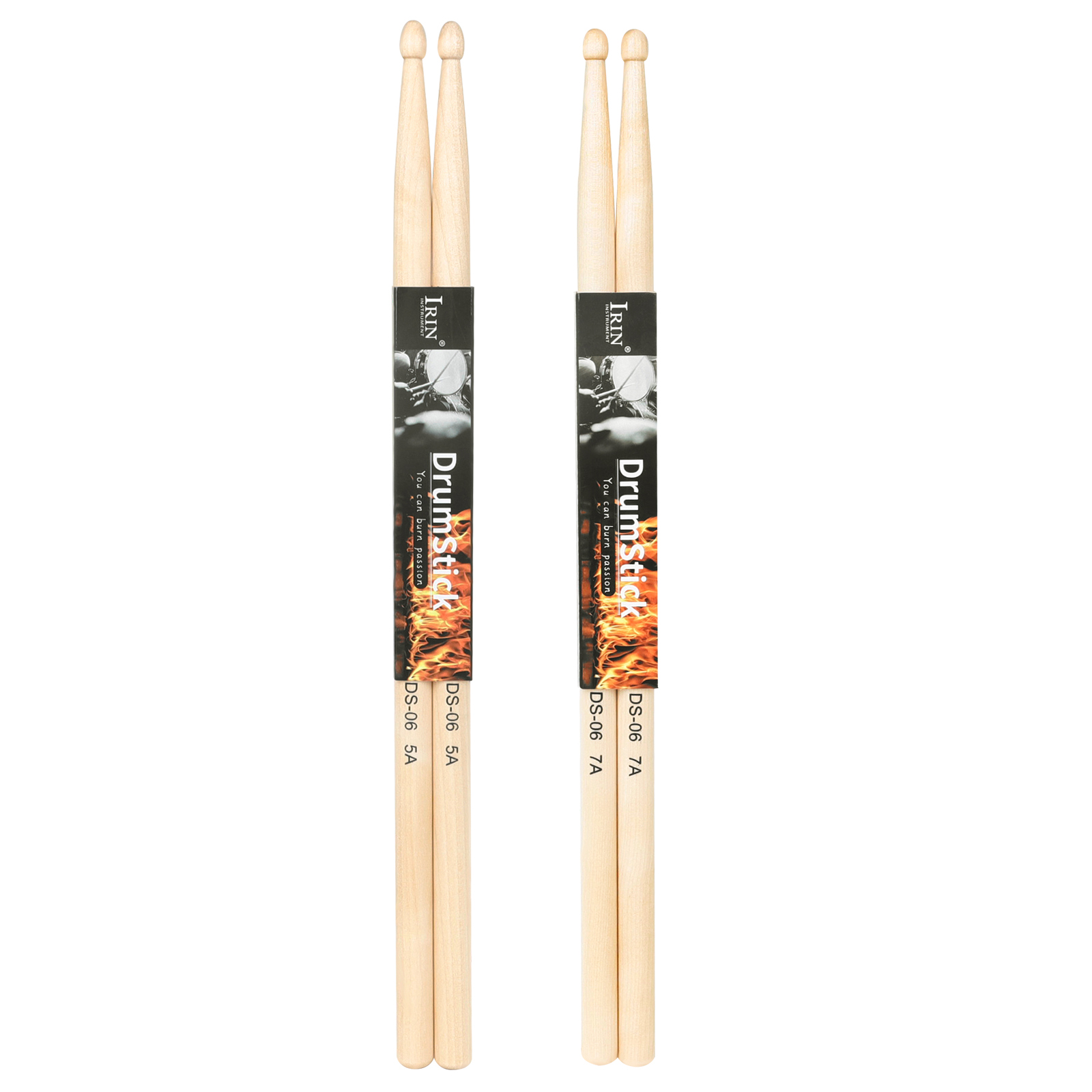 IRIN Maple Jazz Drumsticks 7A/ - đánh giá và giá Drumsticks 5A Maple