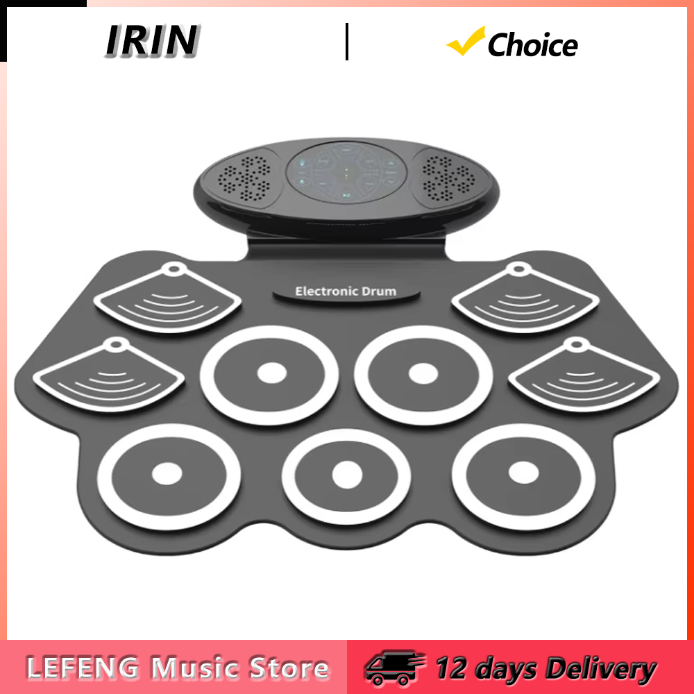 IRIN Electronic Drum Set 9 Pad - đánh giá và giá Electronic Drum Set Roll Up