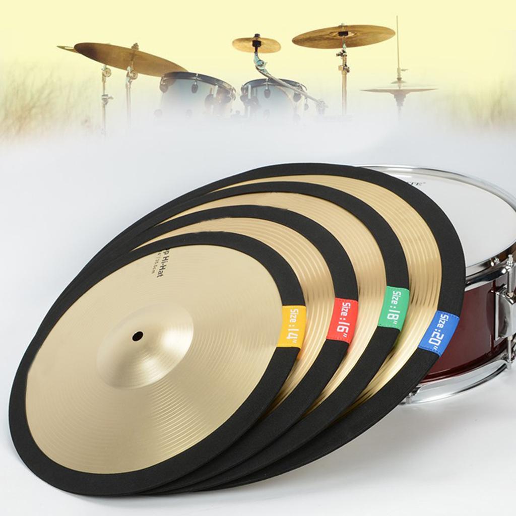 Drum Mute Pad Nylon Cymbal Dam - đánh giá và giá Drum Practice Pad
