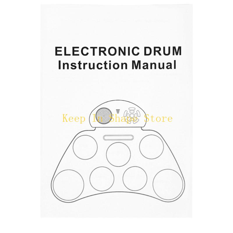 U1JC Bộ trống điện tử dạng cuộ - đánh giá và giá Electronic Drum Set Roll Up