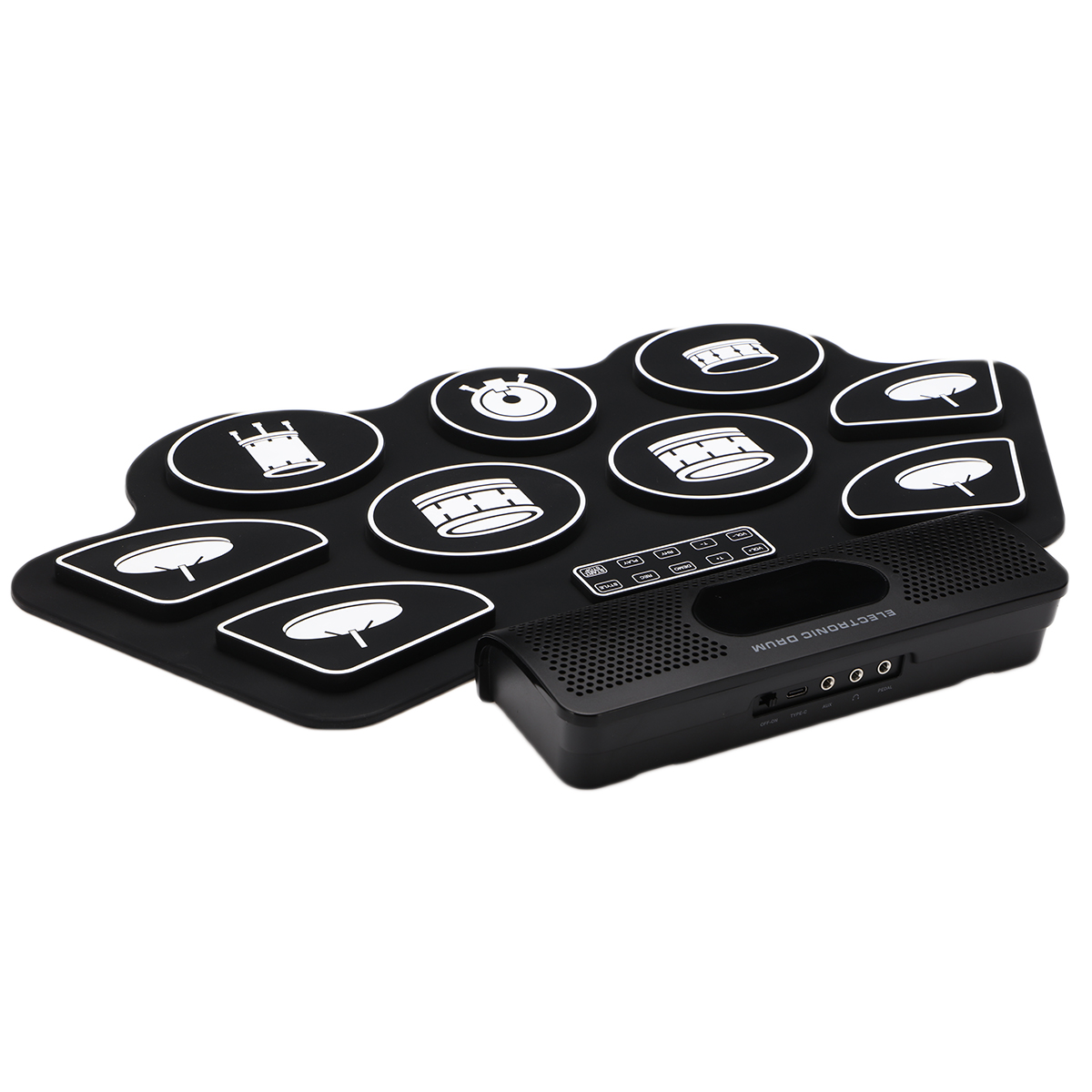 9 Pads Electronic BT Roll-Up D - đánh giá và giá Electronic Drum Set Roll Up