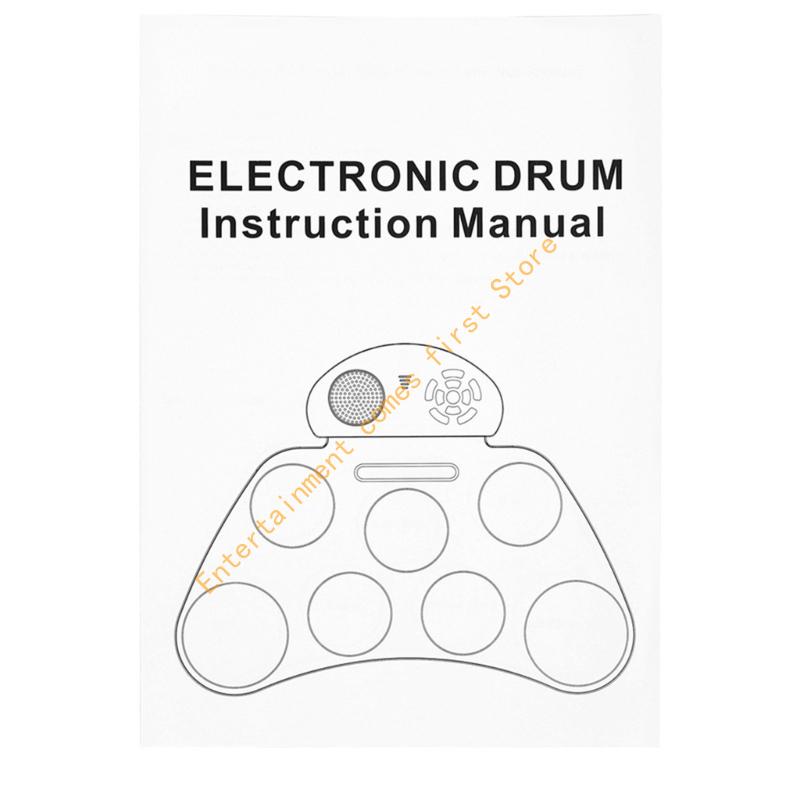 Bộ trống tập cuộn với 10 bài h - đánh giá và giá Electronic Drum Set Roll Up